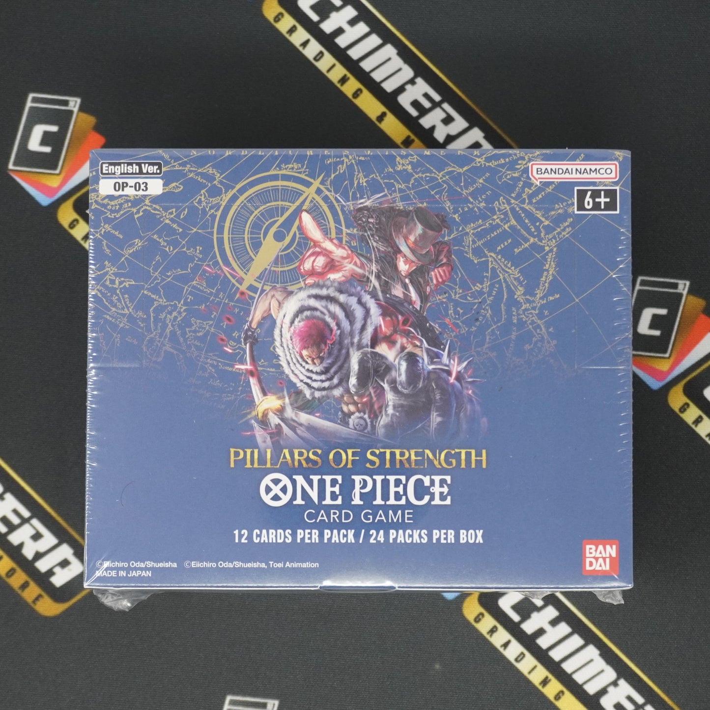 One Piece "Pillars of Strength" OP-03 Booster Box English