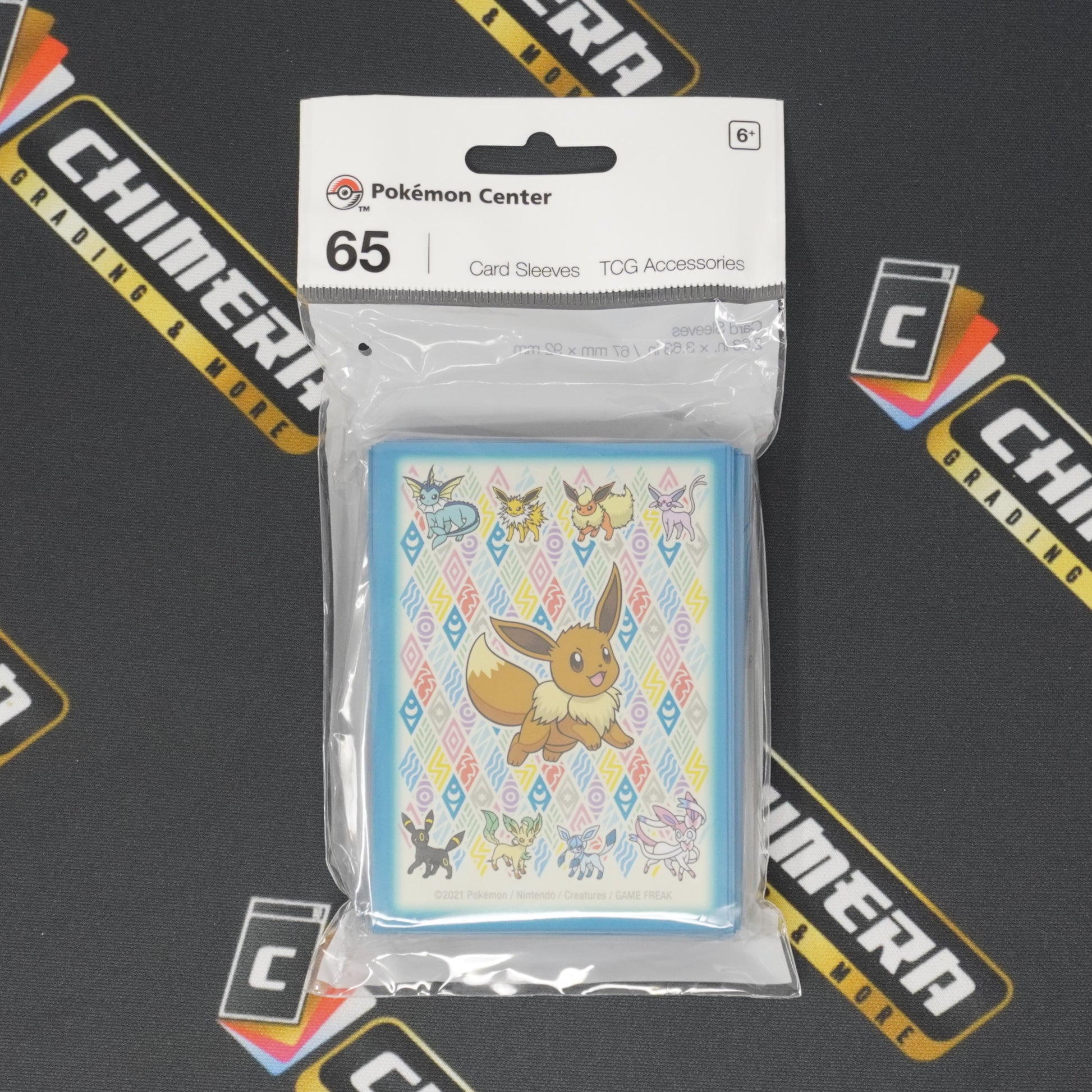 Pokemon "Prismatic Eevee" Pokemon Center Exclusive Sleeves Chimera Pokemon "Prismatic Eevee" Pokemon Center Exclusive Sleeves Chimera