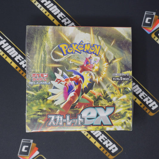 Pokemon "Scarlet Ex" Booster Box Japanese