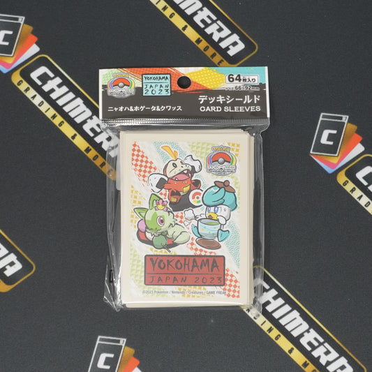 Pokemon "Paldea Starter & Pikachu" World Championships 2023 Yokohama Sleeves